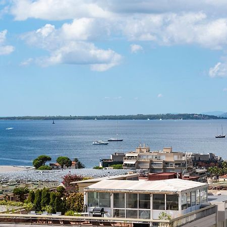 Vue Mer 180° Cocon A 7 Min De La Plage Piscine Ac Apartment Antibes Exterior photo